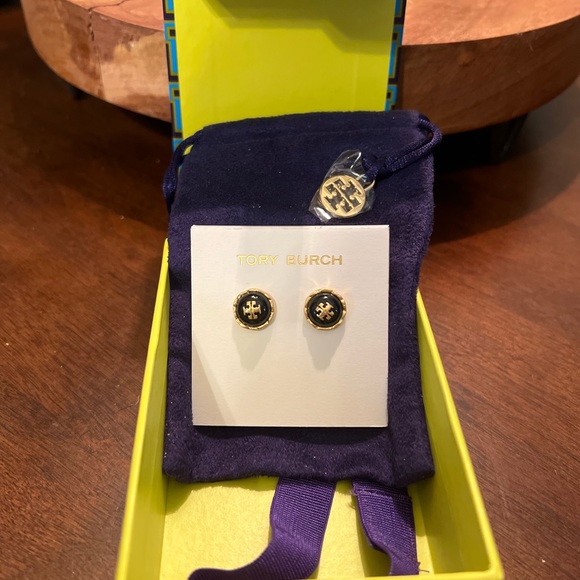 Tory Burch Roxanne Stud Earrings - Picture 7 of 7